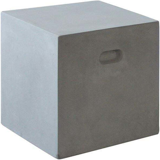 Garden Stool Outdoor from Concrete Beton Cubic Cement Grey