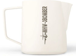 Mhw-3bomber Latte Art Milk Pitcher Barista 500ml Off-white