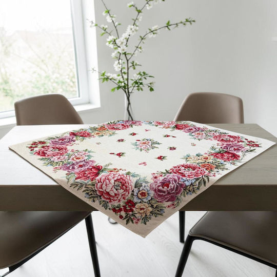 Linea Home Καρέ Σετ 5τμχ Carmen Carmen 90x90εκ.