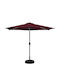 Round Aluminum Turquoise Parasol Φ3m