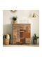 Συρταριέρα Κρεβατοκάμαρας Ξύλινη Lieta Πεύκο 80x43x95εκ.