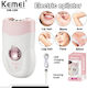 Kemei Αποτριχωτική Μηχανή Epilator για Πρόσωπο & Μπικίνι KM-196