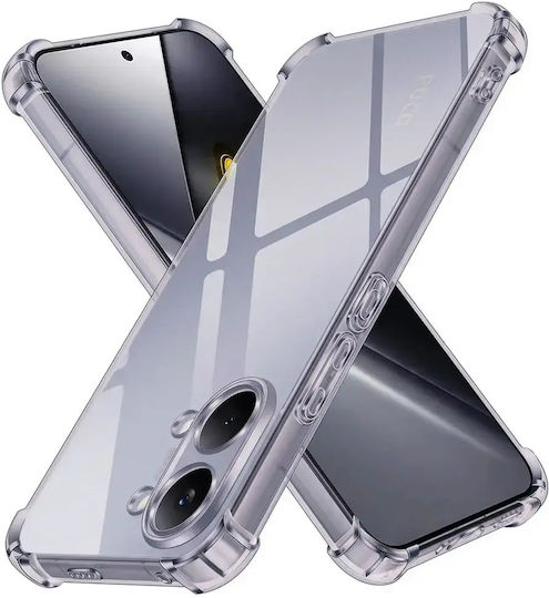 Orso Задна Корица Силикон 0.6мм Прозрачен Poco X8 Pro Max