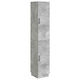 vidaXL Bathroom Column Cabinet Wall Hung 33x34....