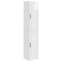 vidaXL Coloană Baie de Perete M33xA34.5xÎ87cm Albă
