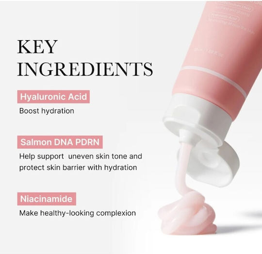 Medicube PDRN Pink Hyaluronic Moisturizing & Anti-Aging Face Cream with Hyaluronic Acid & Collagen 50ml