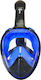 XDive Silicone Full Face Diving Mask Black