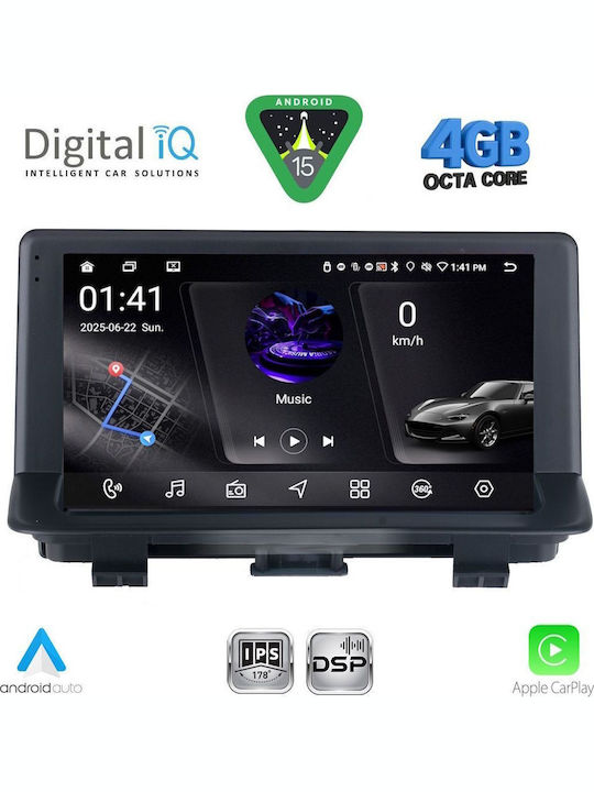 Digital IQ Car Audio System for Audi Q3 2013-2018 (Bluetooth/USB/WiFi/GPS/Apple CarPlay/Android Auto) with 9" Touch Screen