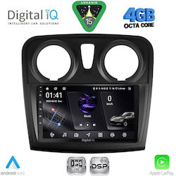 Digital IQ Автомобилна Аудио Система Dacia Logan / Sandero 2012-2019 с Bluetooth USB и GPS Digital IQ Автомобилна Аудио Система Dacia Logan / Sandero 2012-2019 с Bluetooth USB и GPS