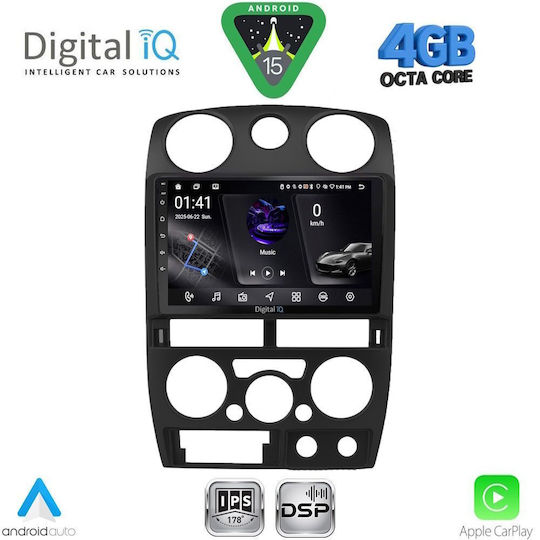 Digital IQ Ηχοσύστημα Αυτοκινήτου Isuzu D-Max 2008-2012 (Bluetooth/USB/WiFi/GPS/Apple-Carplay/Android-Auto) με Οθόνη Αφής 9"
