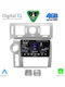 Digital IQ Car Audio System Hummer H2 2008-2009 Bluetooth USB WiFi GPS Apple CarPlay Android Auto with 9" Touch Screen