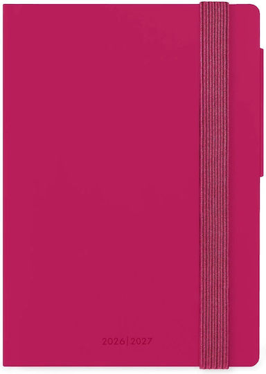 Legami Milano Raspberry Jam Agendă Săptămânală 2026/27 Raspberry Jam 9.5x13.5 cm