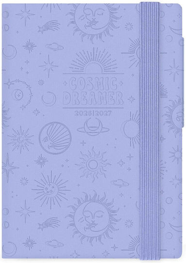 Legami Milano Εβδομαδιαία Ατζέντα 2026/27 Cosmic Lilac 9.5x13.5εκ.