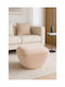 Living Room Stools Upholstered with Bohemian Fabric