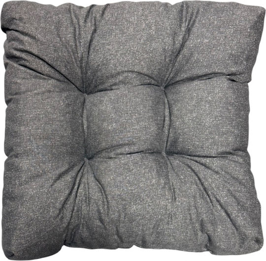 Gartenstuhlkissen Bambus Grau 38x38cm