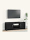 TV Stand Black M102xD30xH37.5cm