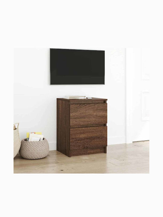 Έπιπλο Τηλεόρασης Καφέ Μ40xΠ35xΥ54cm