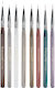 Set 8 Perii Pentru Unghii Nail Art Sensopro Milano Nail Art Pro