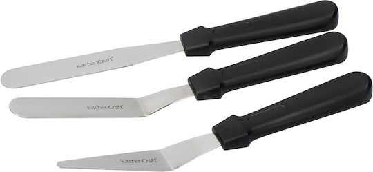 Kitchen Craft Палитра за сладкарство Неръждаема 3 броя