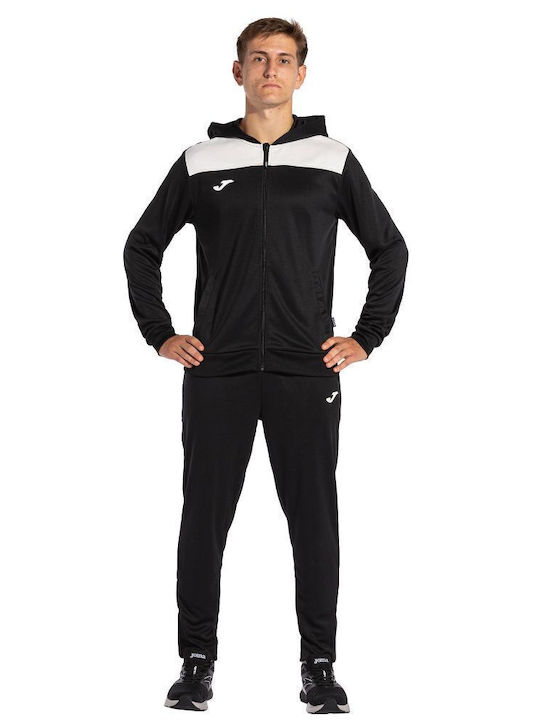 Joma Glossy Black Men's Sweatpants Set