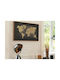 Διακοσμητικοί Πίνακες World Frame Foil Canvas 58x88 Atmosphera 162269