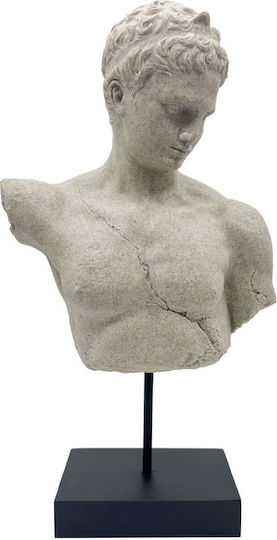 Artekko Decorative Polyresin Bust 29.5x17x54cm