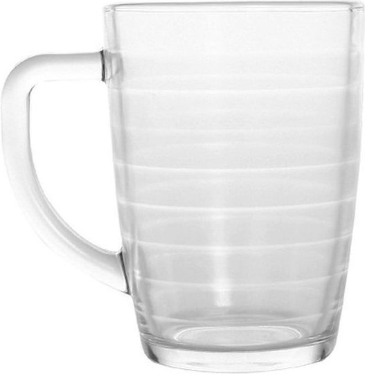 Glasslock Κούπα Γυάλινη Διάφανη 350ml