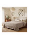 Adam Home Matlasse Romvia Piqué Decke Übergröße 230x270cm Beige