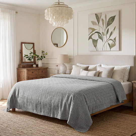 Adam Home Matlasse Romvia Μονή 170x270εκ. Grey