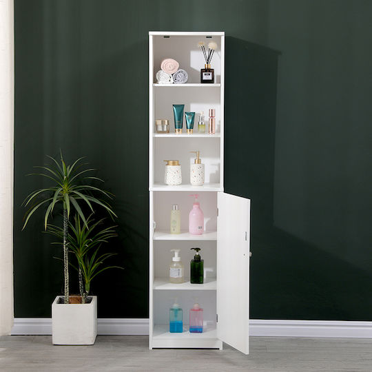 Pakketo Desilia 370-000031 Στήλη Μπάνιου Δαπέδου 37x30x160cm Λευκή
