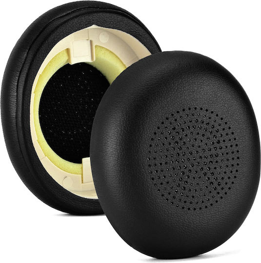 Sonictech Съвместими Възглавнички За Уши Jabra Elite 45h Evolve2 40/65 Черни Резервни Части Възглавнички За Слушалки 2 Бр