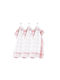Tiseco Kitchen Towel Made of 100% Cotton in Pink Colour 50x70cm 3 Pieces