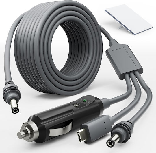 Захранващ Кабел Starlink Mini Usb-c Dc 12v Автомобилен Кабел 3m