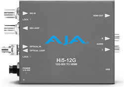 Aja 4k/ultrahd 12g-sdi Към Hdmi 2.0 Конвертори Hi5-12g Aja 4k/ultrahd 12g-sdi Към Hdmi 2.0 Конвертори Hi5-12g