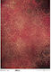 Reispapier Decoupage A3 Vintage Damast Bordeaux...