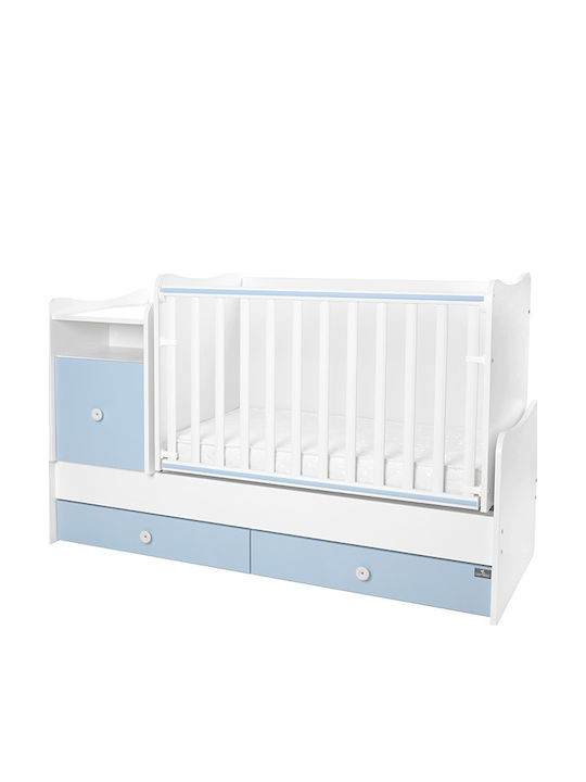 Lorelli Cabrio Babybett Trend Plus Blau mit Mat...