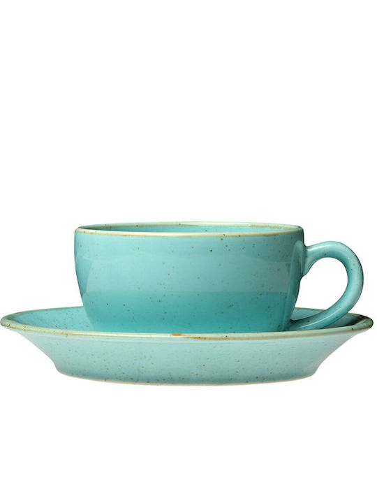 Porland Porland Tasse aus Porzellan Blau 250ml