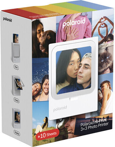 Polaroid Hi-print Φωτογραφικό Χαρτί για Εκτυπωτές Inkjet 10 Φύλλα