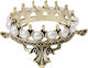 Luxorise Nail Brush Holder Bronze Gold
