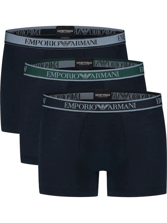 Boxeri Pentru Bărbați Bleumarin 3Pack