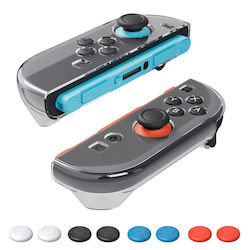 Nintendo Switch Switch Oled Joy-con Xdcase 1 Pereche Husă Protectoare Transparentă Tpu Capace Joystick Transparente