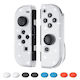 Nintendo Switch Switch Oled Joy-con Xdcase 1 Pereche Husă Protectoare Cristalină Pentru Consolă PC Capace Joystick Set Transparent