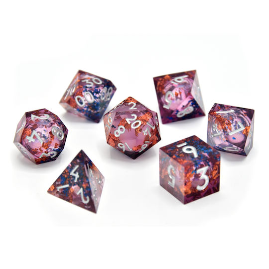 Fey Mist Flüssiger Kern Rollenspiele Würfel Set