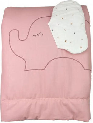 Baby Star Πάπλωμα Κούνιας Γκρι 105x145cm