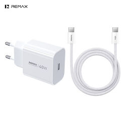 Remax CA10 40W with USB-C - USB-C Cable Remax CA10 40W with USB-C - USB-C Cable