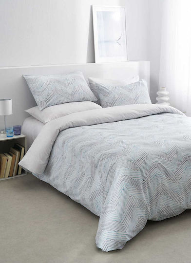 Vesta Home Ariadni Module Cearceafuri de Pat Cu 2 Fețe De Pernă Super Dublu Cu Hugger Din Cauciuc 170x270cm Gri 3 Bucăți
