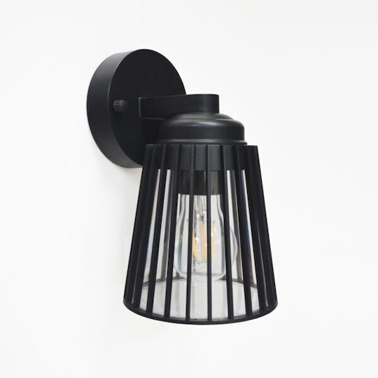 Eurolamp Eurolamp Wandmontierte Außenbeleuchtung E27 IP44 15,3x13,5x22,5cm