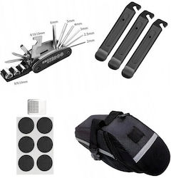 Pouch Essential Roxar Werkzeugset Reparaturset Reifen + Tasche
