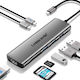 Lemorele TC38L USB-C Докинг Станция с HDMI 4K PD Черен