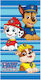 Microfiber Kids' Beach Towel 70x150cm Blue Paw Patrol 4899